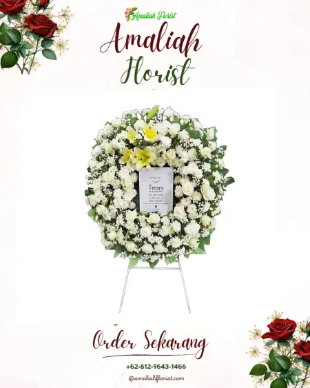 Krans Bunga Duka Air Hangat